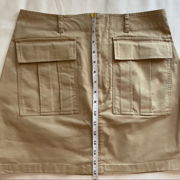 *sold depop* Zara beige utility mini skirt M - Picture 8 of 9